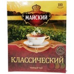 Чай МАЙСКИЙ Классический с/я 100 пак*2 гр.