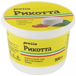 Сыр Рикотта Pretto 45%, 0,5кг пл/с бзмж